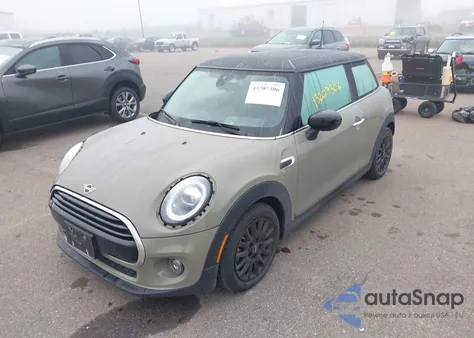 2021 Mini Cooper Cooper из США, поврежденный, VIN WMWXR3C03M2N03644